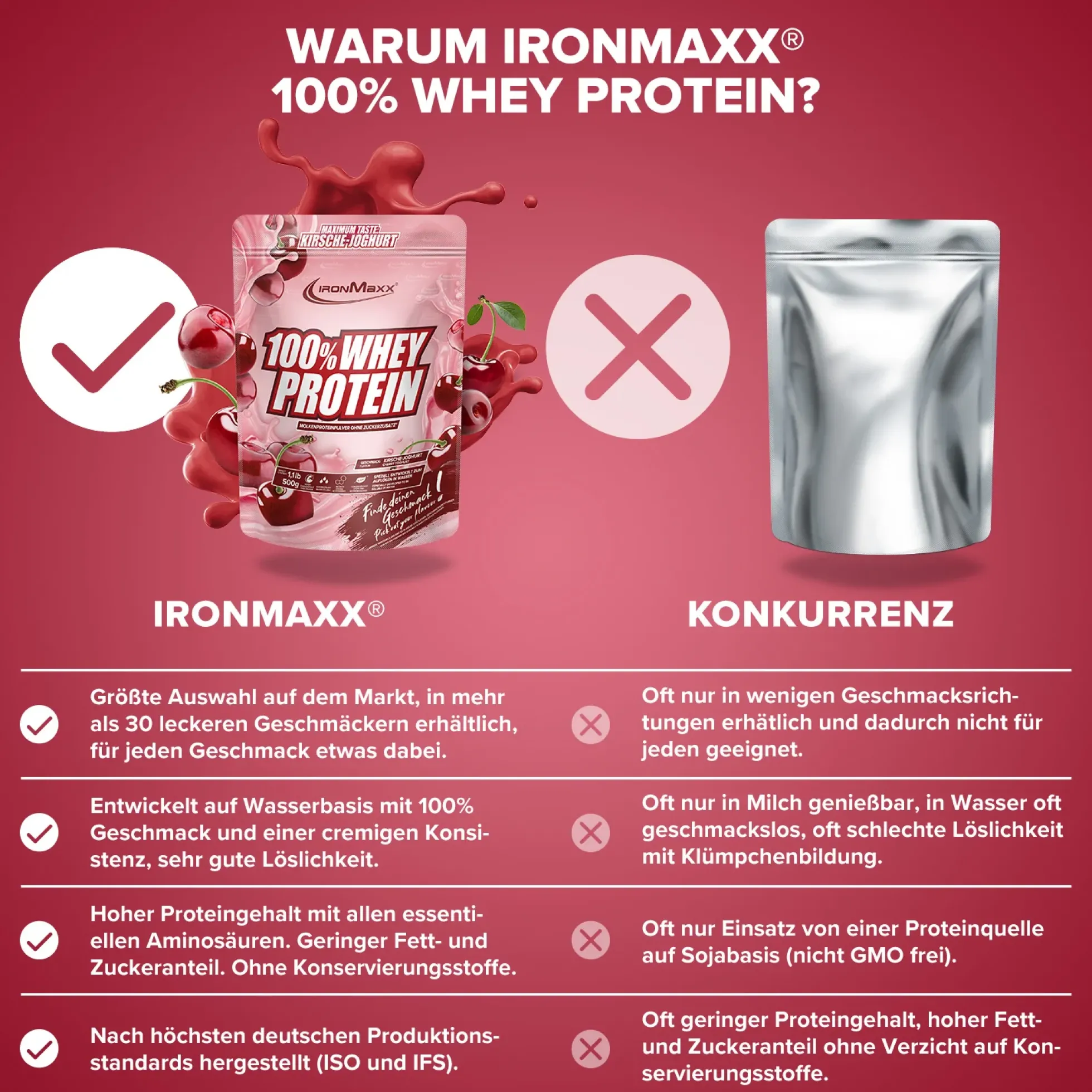 100% Whey Protein (500g)