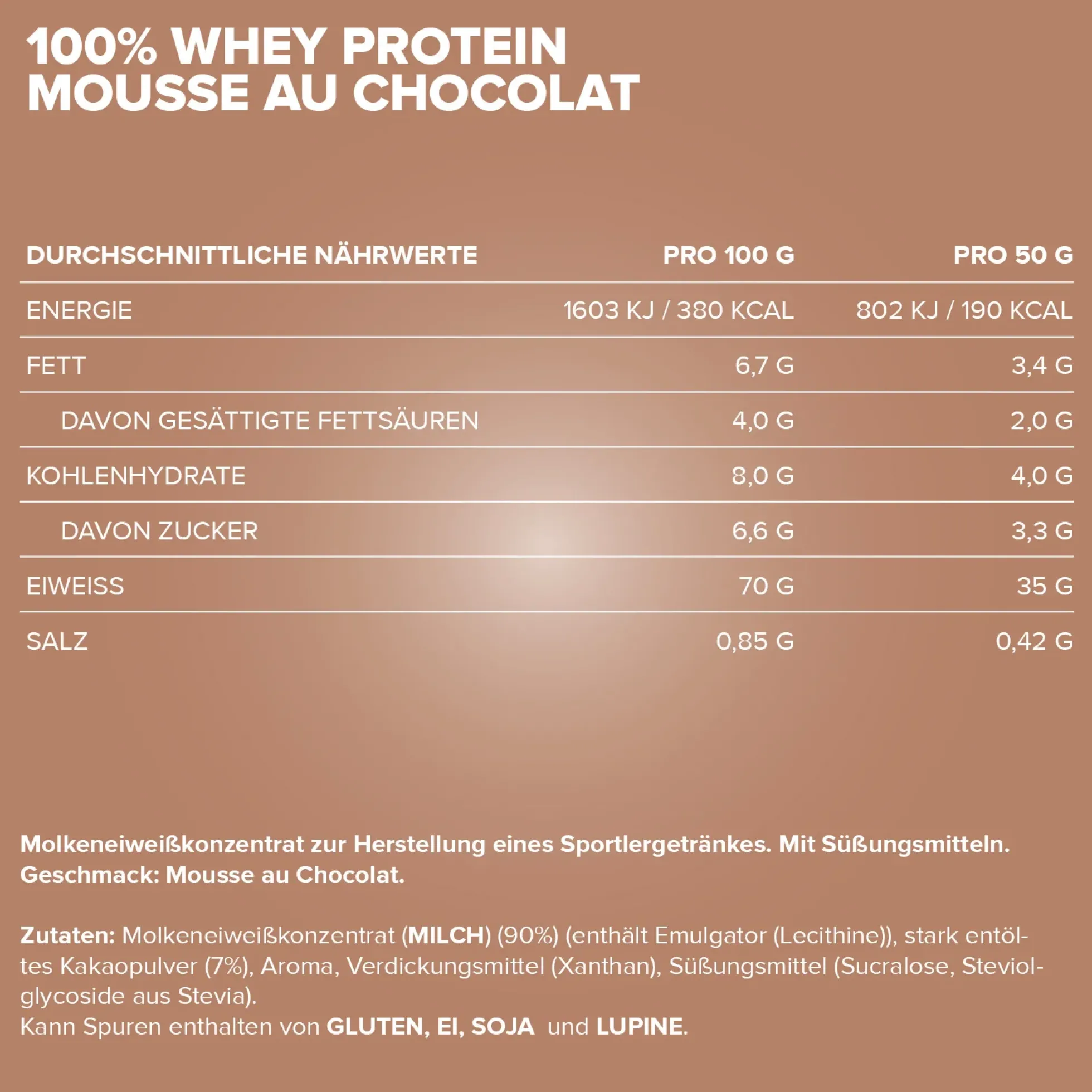 100% Whey Protein (900g)