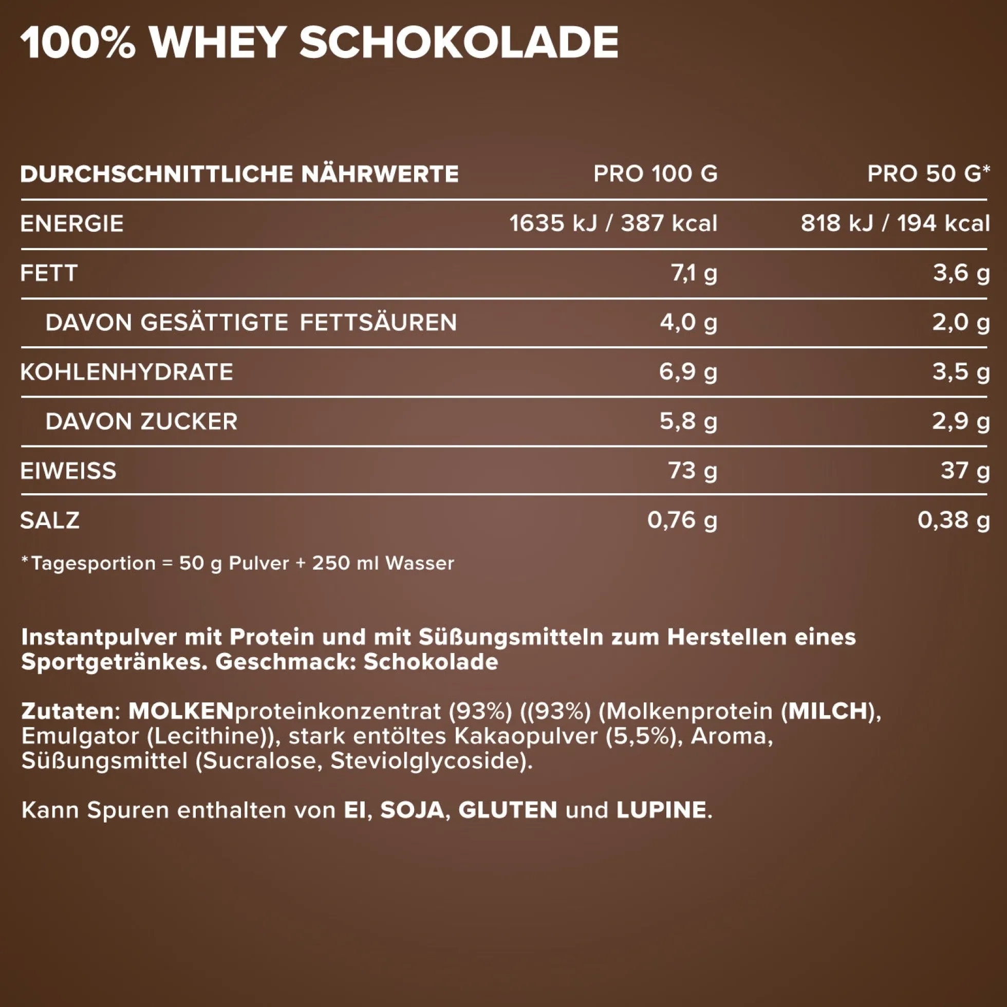 100% Whey Protein (300g)