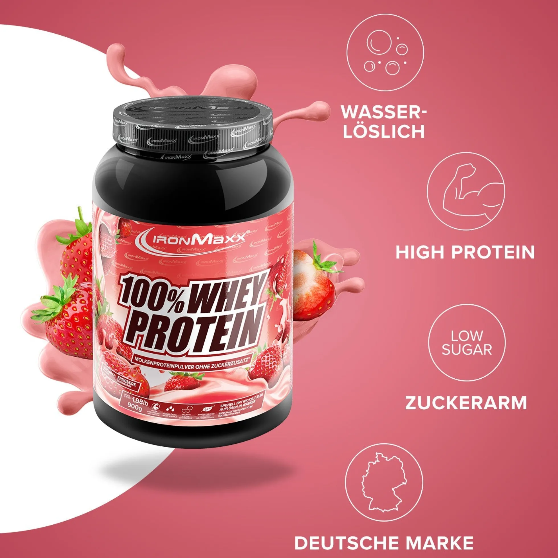 100% Whey Protein (900g)