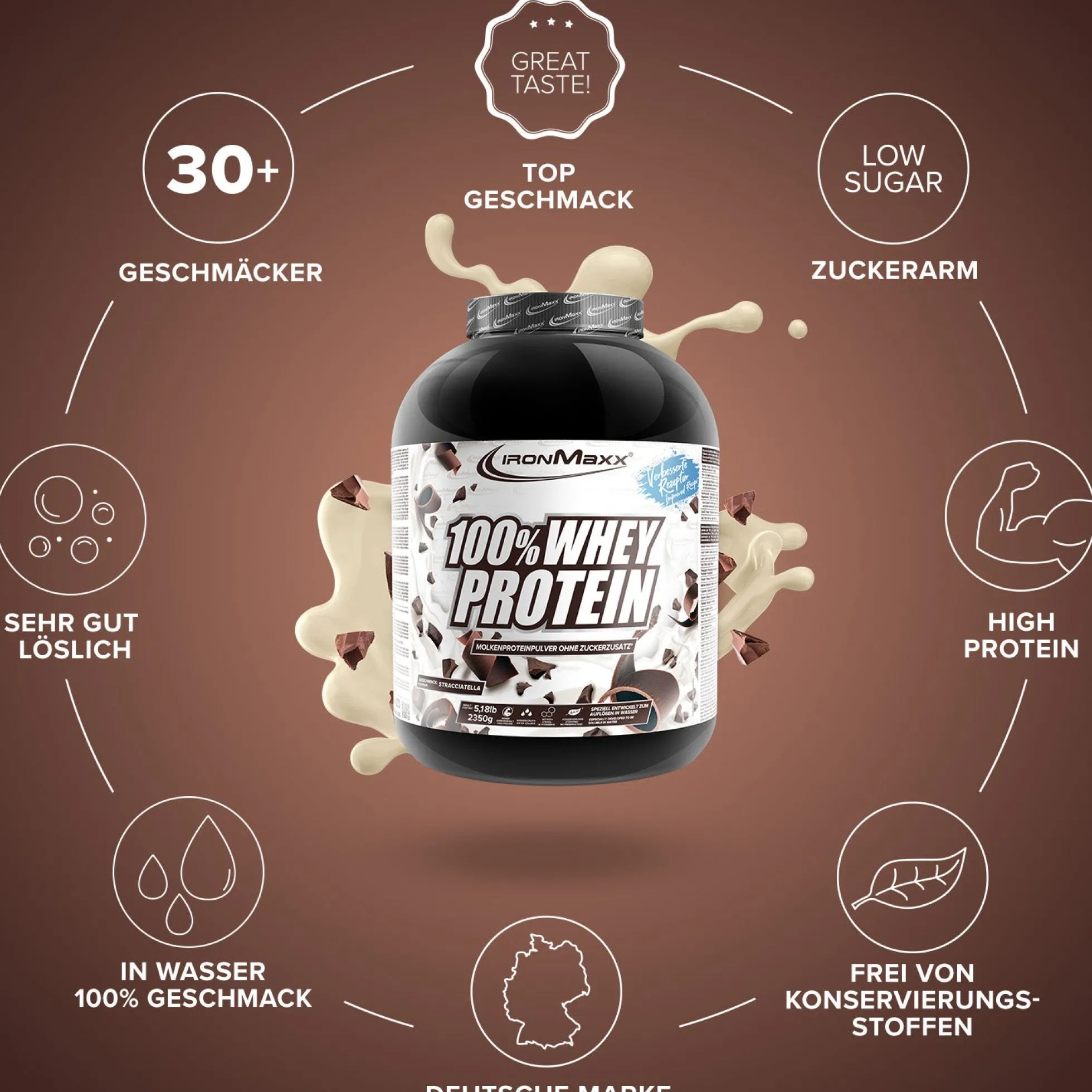 100% Whey Protein (2350g)