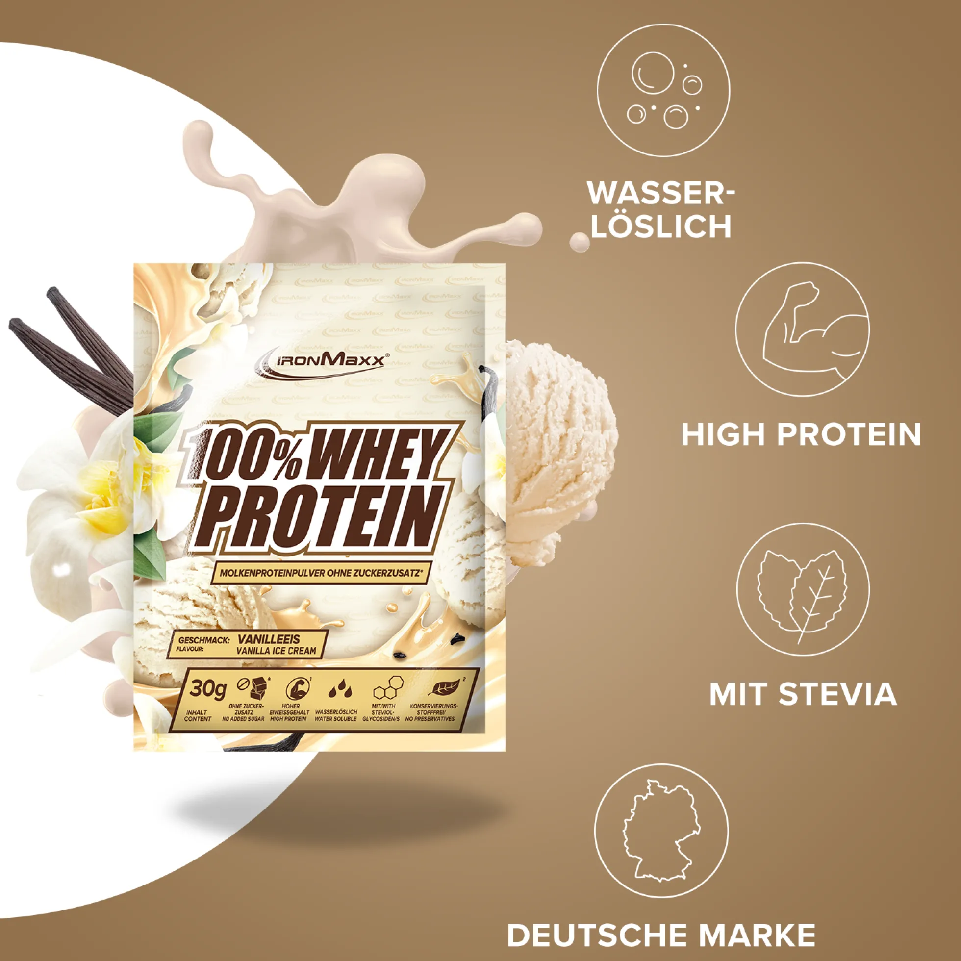 100% Whey Protein (10x30g)