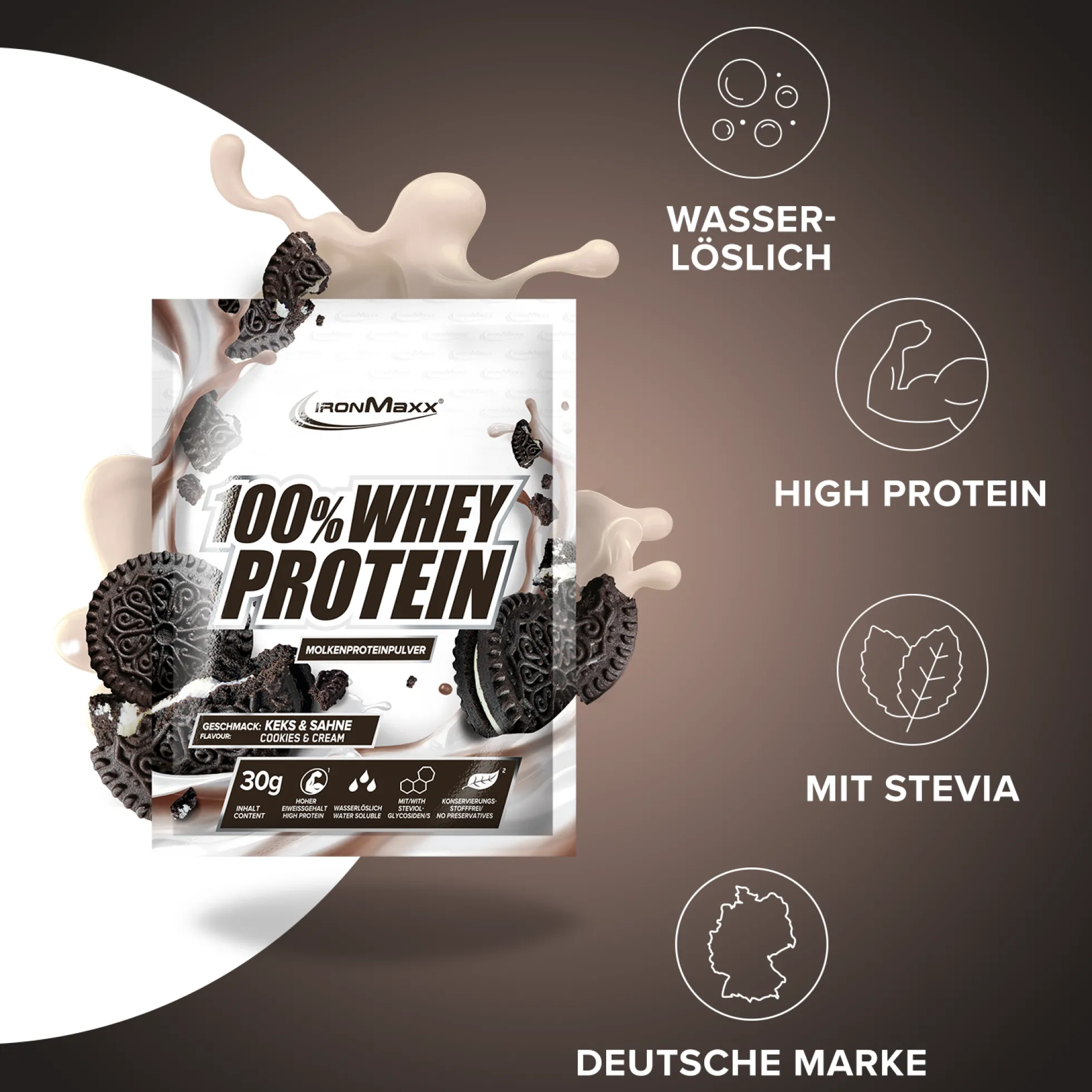 100% Whey Protein (10x30g)