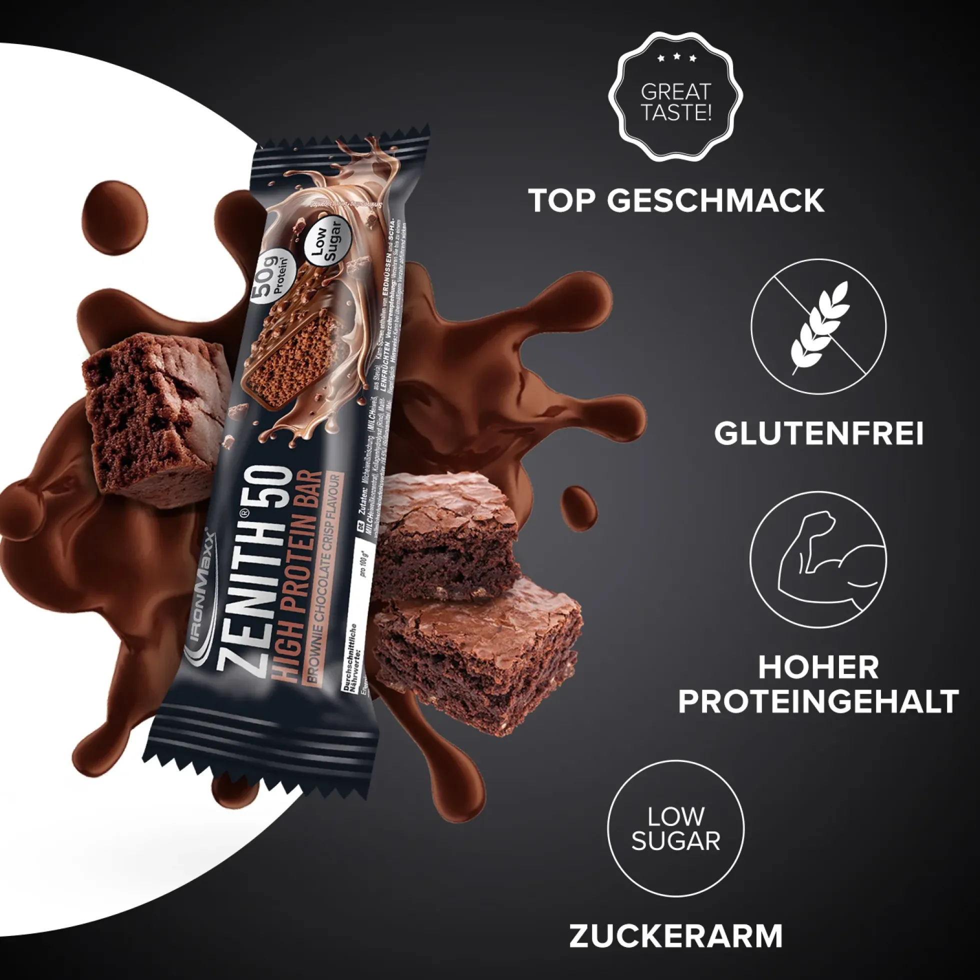 ZENITH® 50 Protein Riegel (100g)