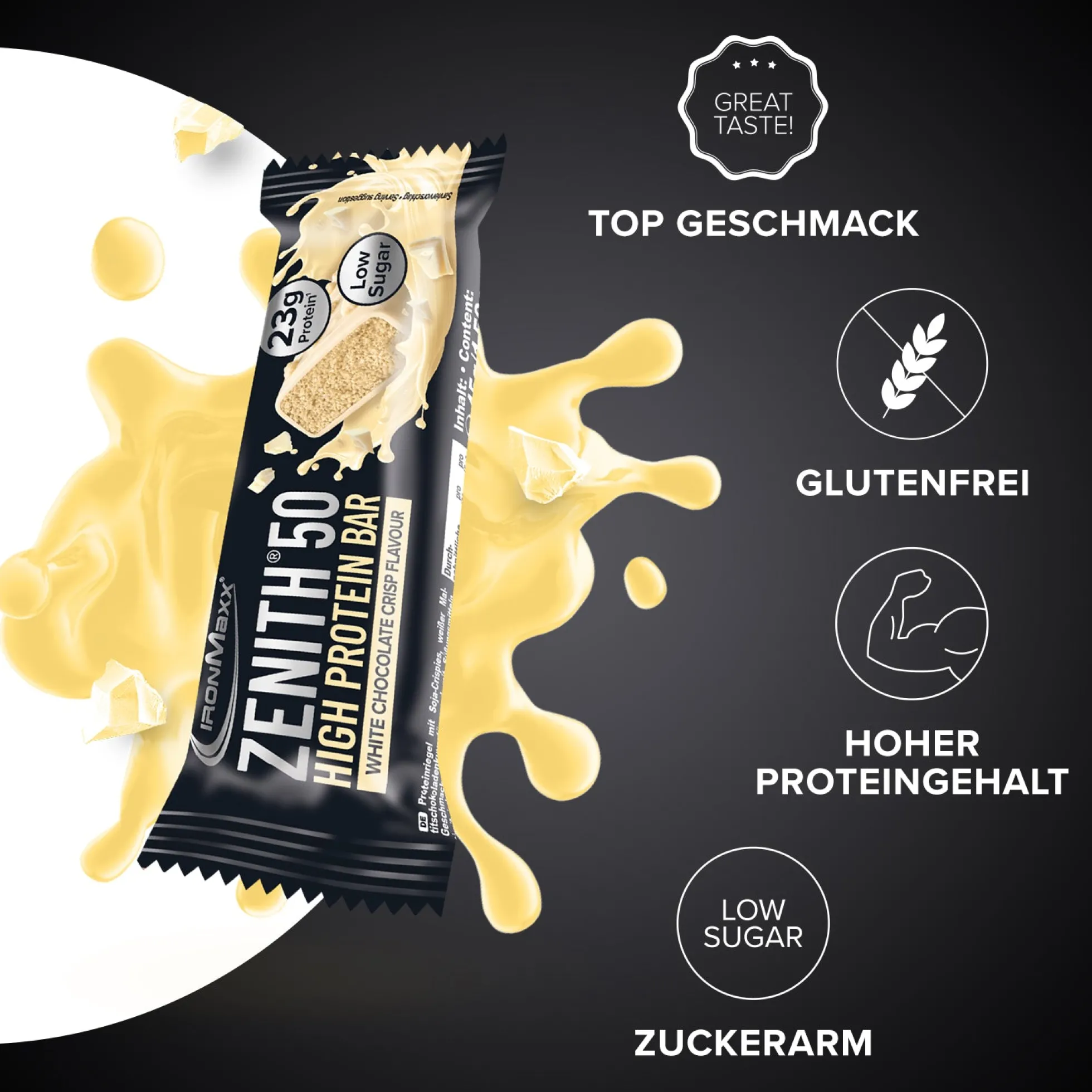 ZENITH® 50 Protein Riegel (45g)
