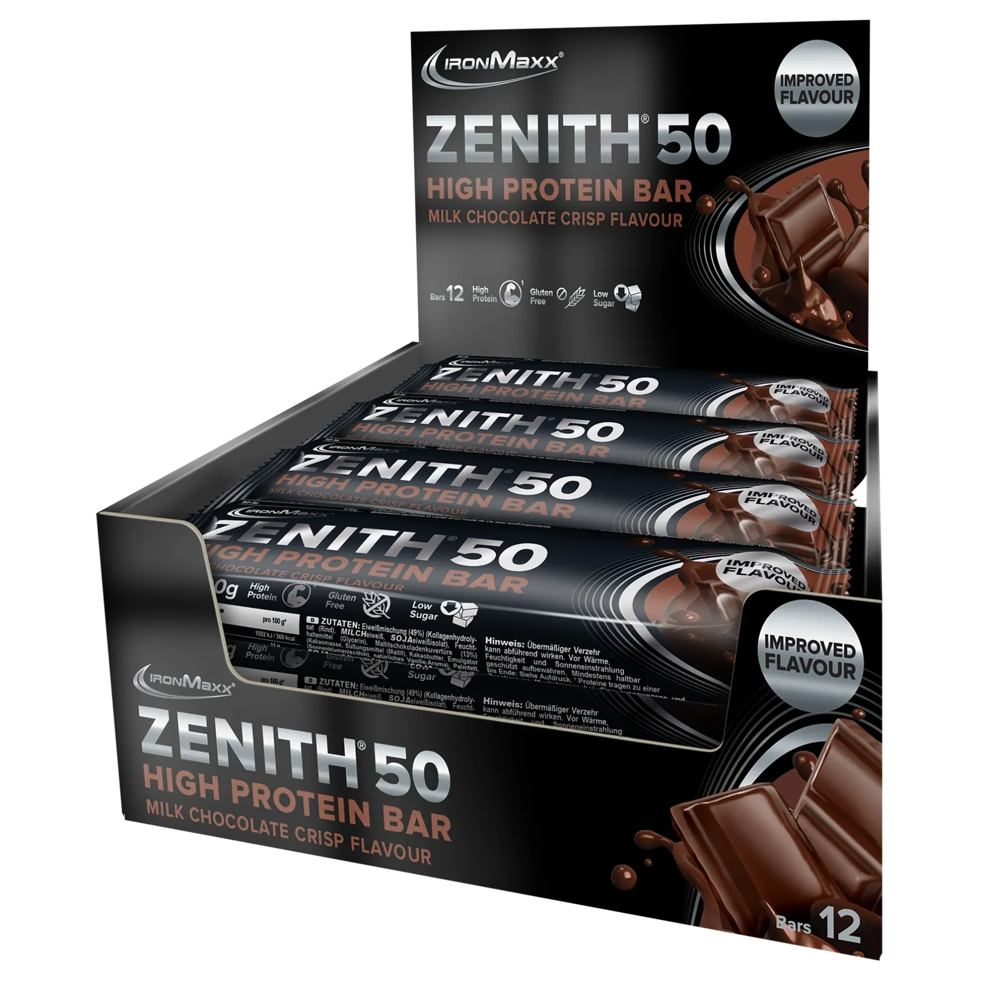 ZENITH® 50 Protein Riegel (12x100g)