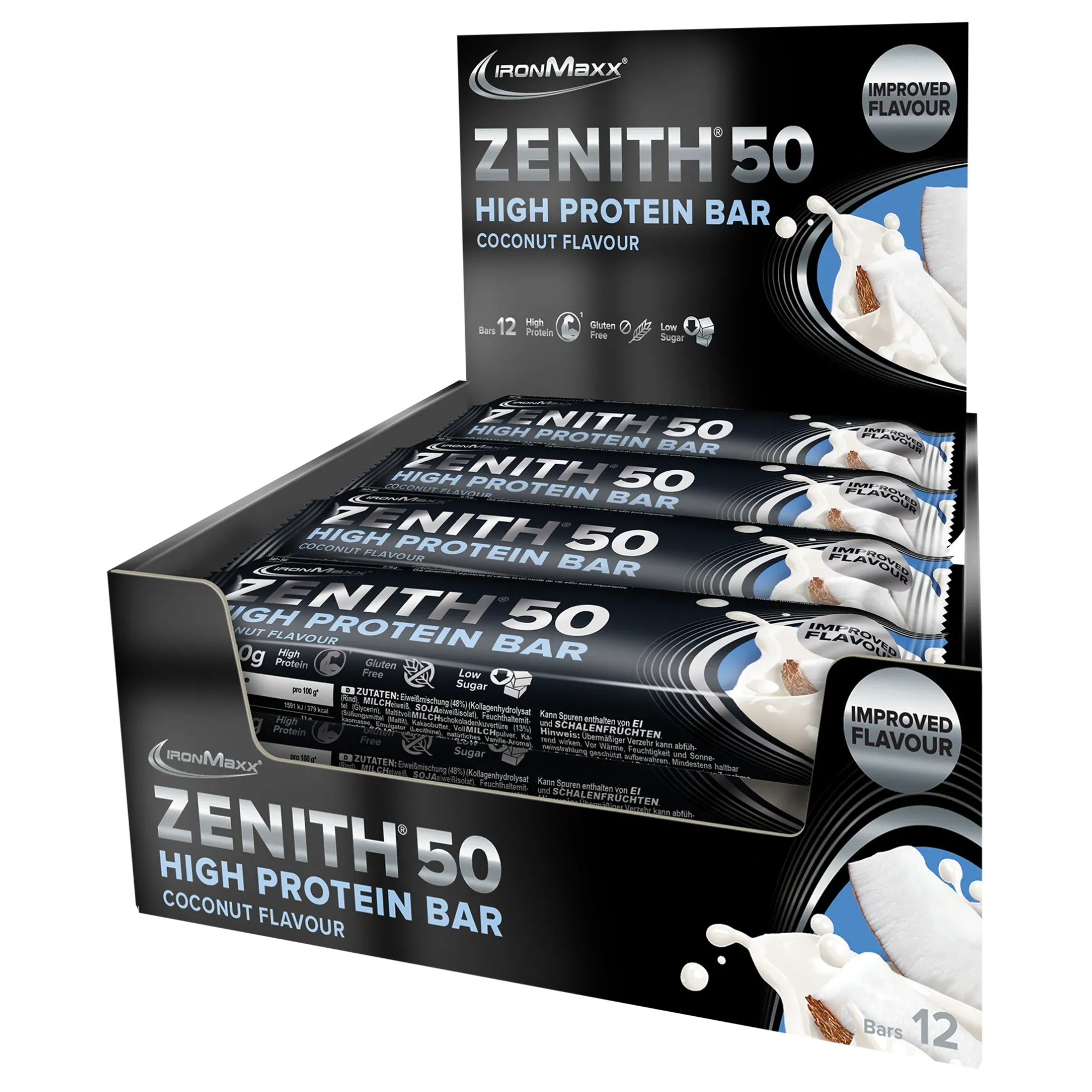 ZENITH® 50 Protein Riegel (12x100g)