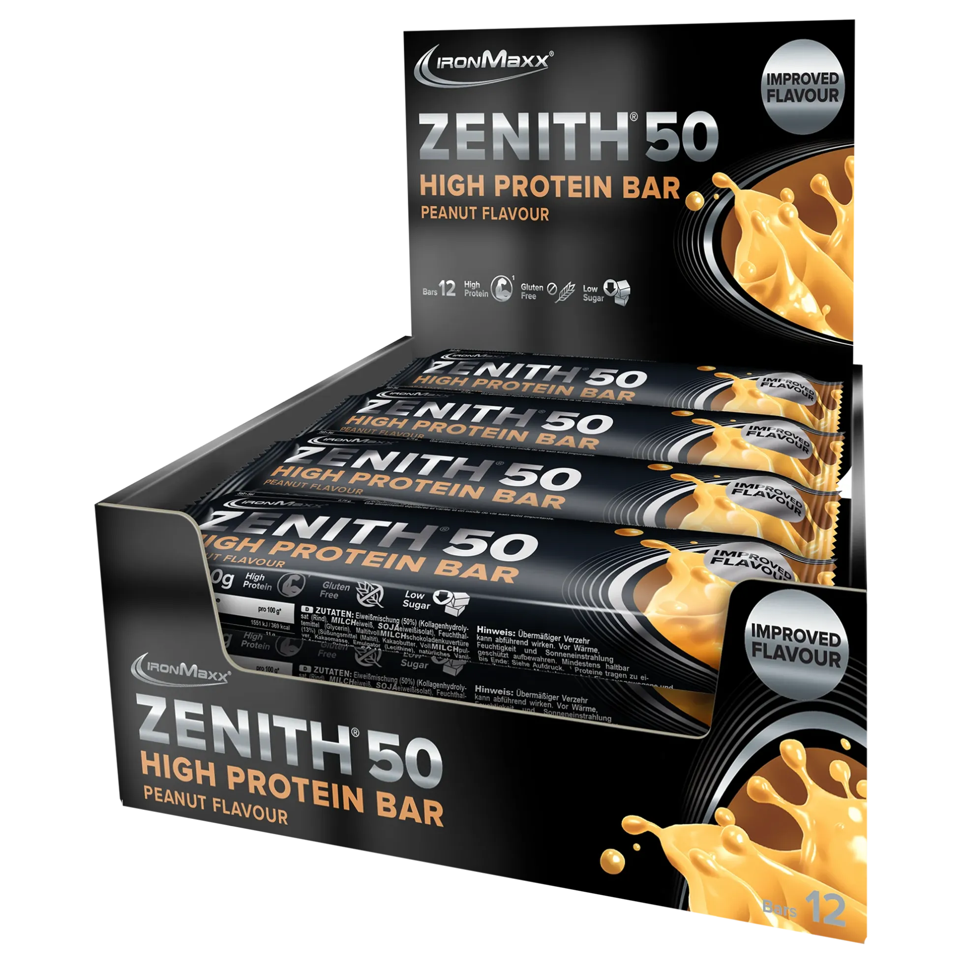 ZENITH® 50 Protein Riegel (12x100g)